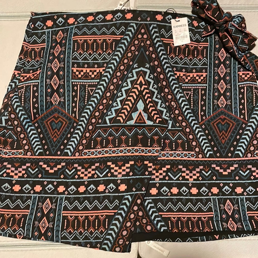 Express A-line Wrap Skirt